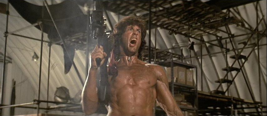 sylvester stallone rambo first blood. If First Blood surprised me,